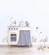 QUEYRAN - Stickers muraux - Jolies fleurs